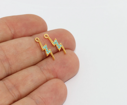 Shiny Gold Charms