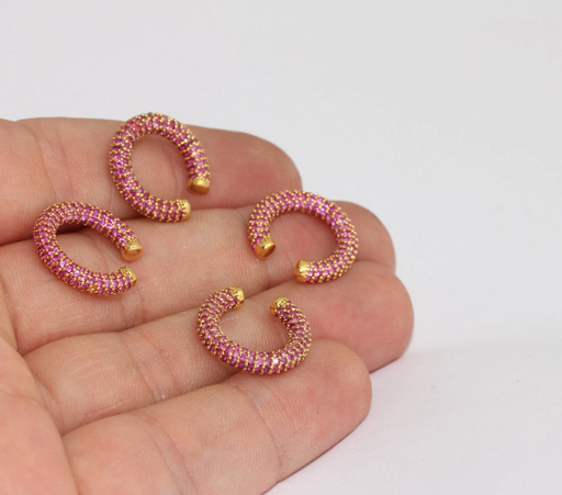 Micro Pave Ear Cuffs, Dainty Ear Cuffs