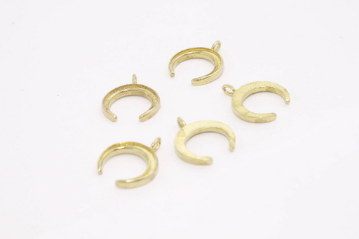 Brass Horn Charms