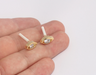 CZ Evil Eye Studs