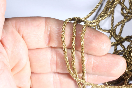Raw Brass Snake Chains (2,5mm) - Brass Cable Chains - rbb