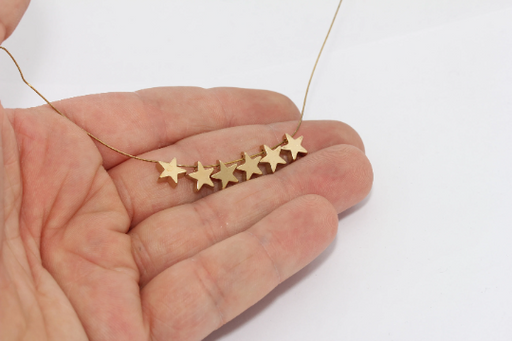Brass Star Beads