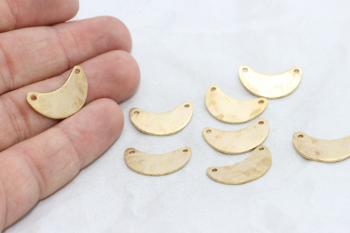 Brass Moon Charms