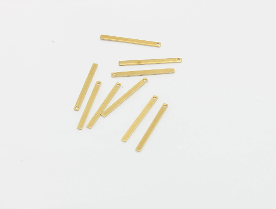Brass Nameplate Bar