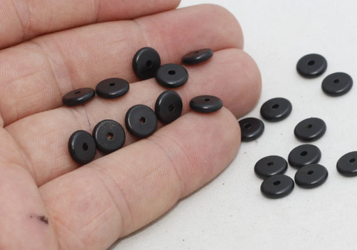  Rondelle Beads, Coin Beads