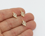 Shiny Gold Cactus Charm