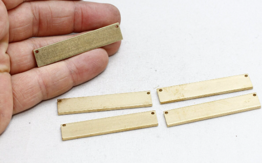 Brass Nameplate Bar