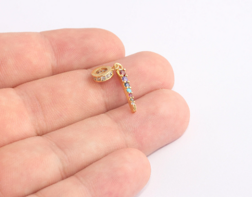 Shiny Gold Spike Beads