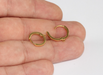 Leverback Earrings, 