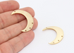 Brass Moon Pendant