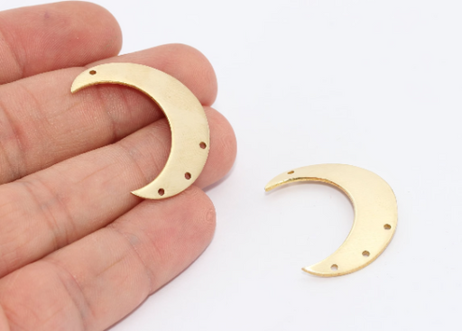Brass Moon Pendant