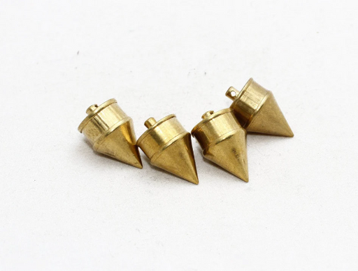 Brass Spike Pendant