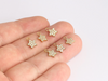 Brass Star Charms