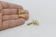 Brass Ribbon Crimps