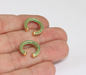  Micro Pave Ear Cuffs, Dainty Ear Cuff 