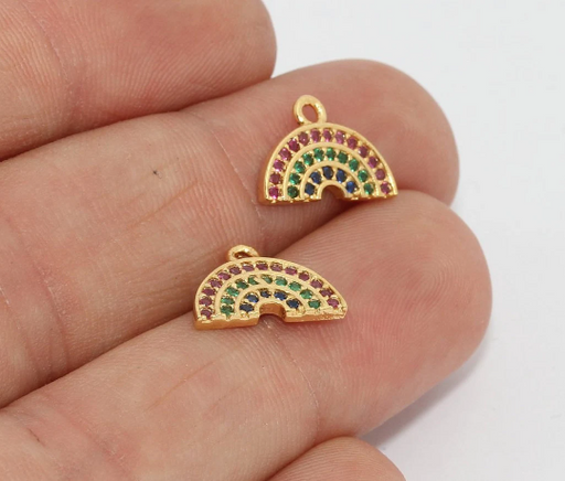 Micro Pave Rainbow