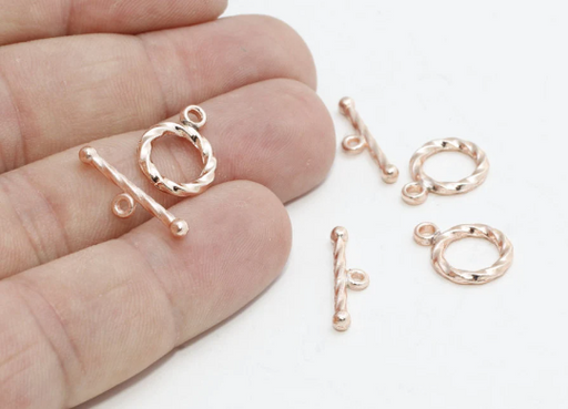 Rose Gold Toggle Clasp