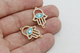 Shiny Gold Hamsa