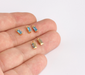 Shiny Gold Drop Beads