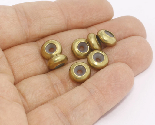 Rubber Stopper, Raw Brass Connector