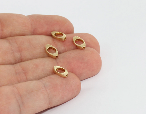 Brass Oval Beads