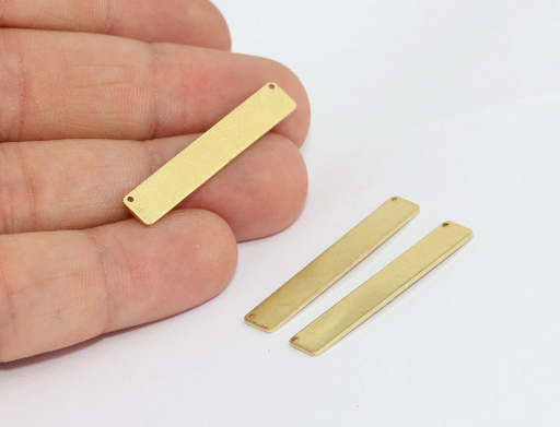 Brass Nameplate Bar