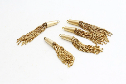 Brass Tassel Pendant