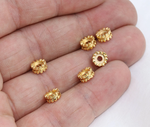 Spacer Beads, Rondelle Beads