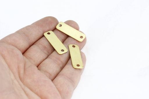 Brass Two Hole Disc