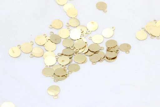Brass Coin Charms