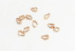 Rose Gold Pinch Bails