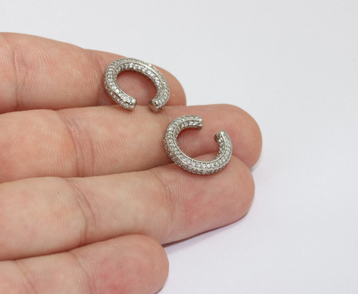CZ Micro Pave Ear 