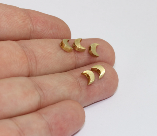 Brass Moon Charms
