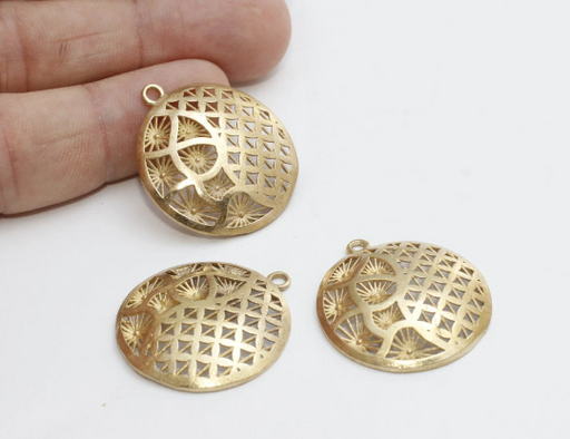 Brass Flower Of Life
