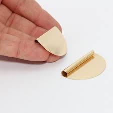 Brass Semicircle Pendant