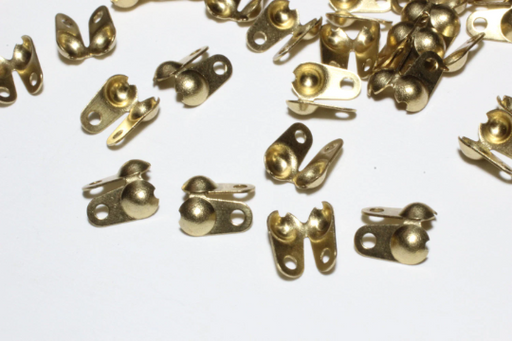 Brass Crimp Beads