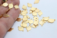 Brass Round Charms