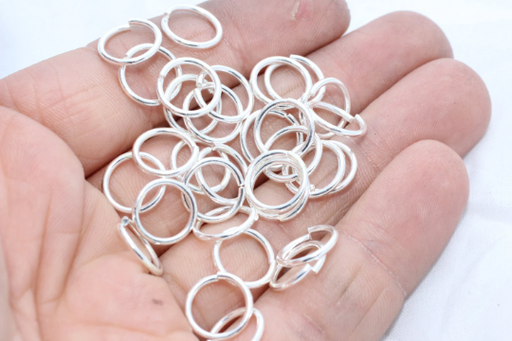 Silver Color Jump Rings
