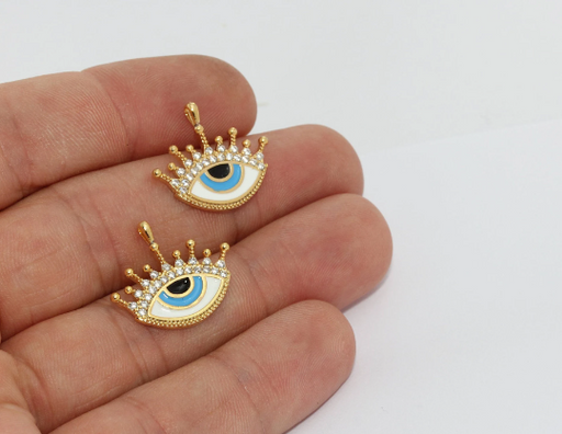 Shiny Gold Evil Eye