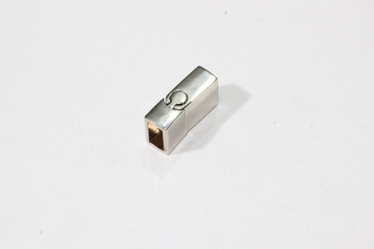 12x21mm Rhodium Plated Bracelet Clasps, Magnetic Clasp PLS62