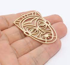 Brass Pharaoh Pendant