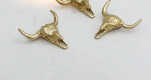 Brass Cattle Charms