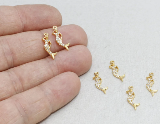 Shiny Gold Mermaid
