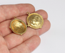 Brass Shield Pendant