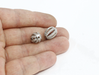 Rhodium Plated Beads
