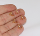 Shiny Gold Charms