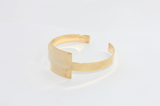 20mm 24k Shiny Gold Cuff Bracelet Adjustable Bracelet           CHK149-1