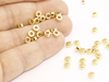 Beads, closed ring Gold Industrial 