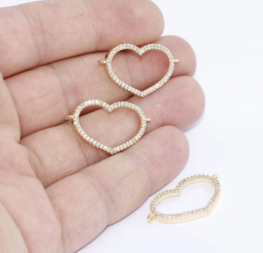 Shiny Gold Heart