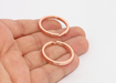 Rose Gold Key Chain Ring
